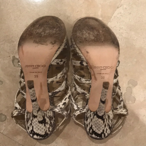 Python Jimmy Choo Heels - Picture 6 of 8